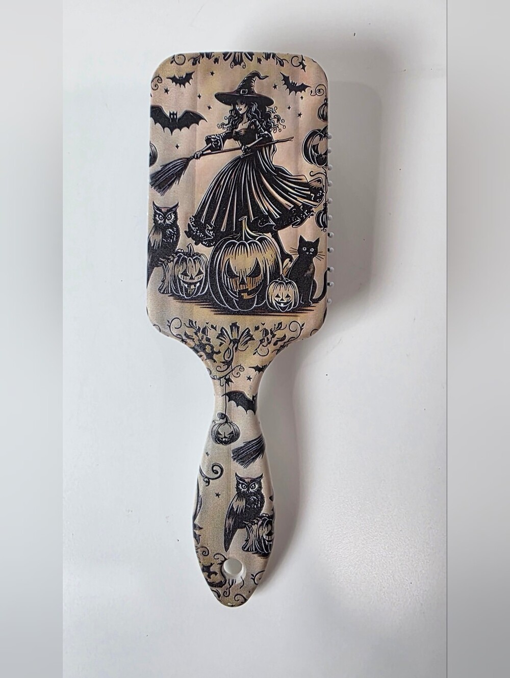 🎃 Witch Themed Hair Brush